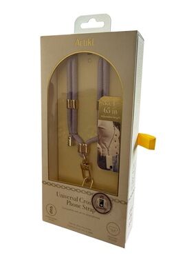 Artikl Universal Crossbody Phone Strap Adjustable 35.4–65 in Lavender Gold New